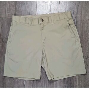 Fabletics Mens Shorts, Khaki, size 34 Absolutely Perfect Condition No Wear 1341